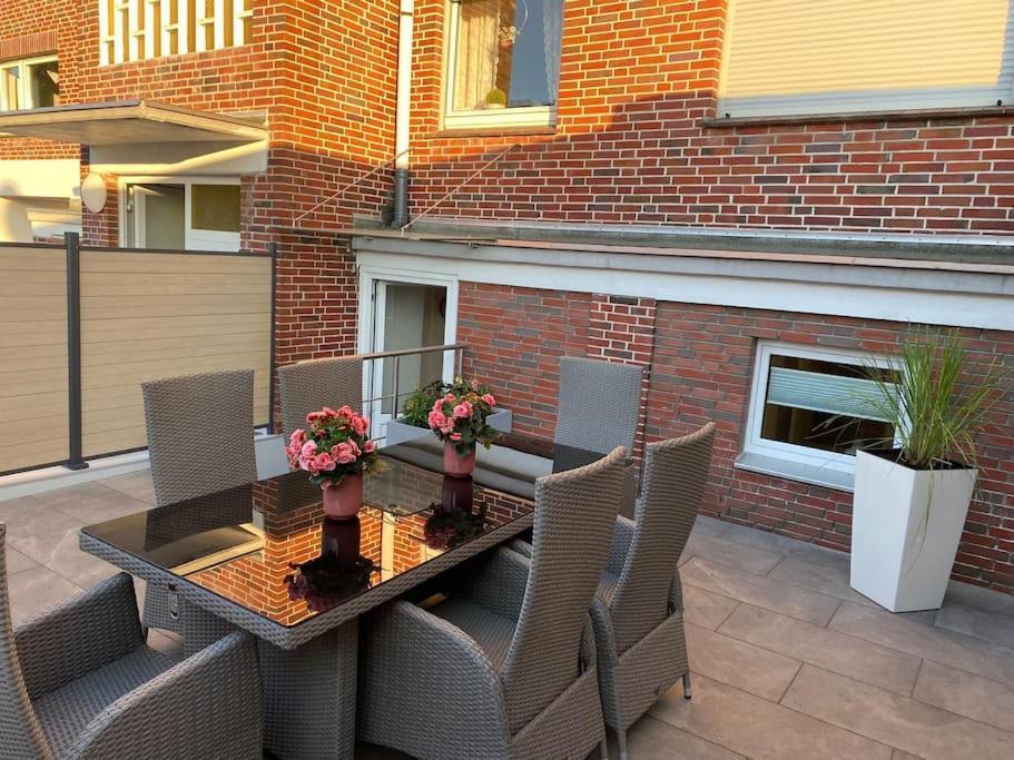 Ferienwohnung Hereinspaziert Wilhelmshaven Exterior foto